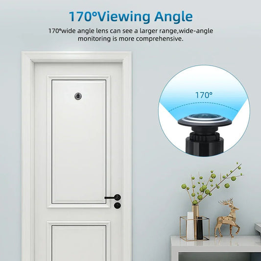 Smart Video Peephole Camera WiFi Door Viewer - GearHaus