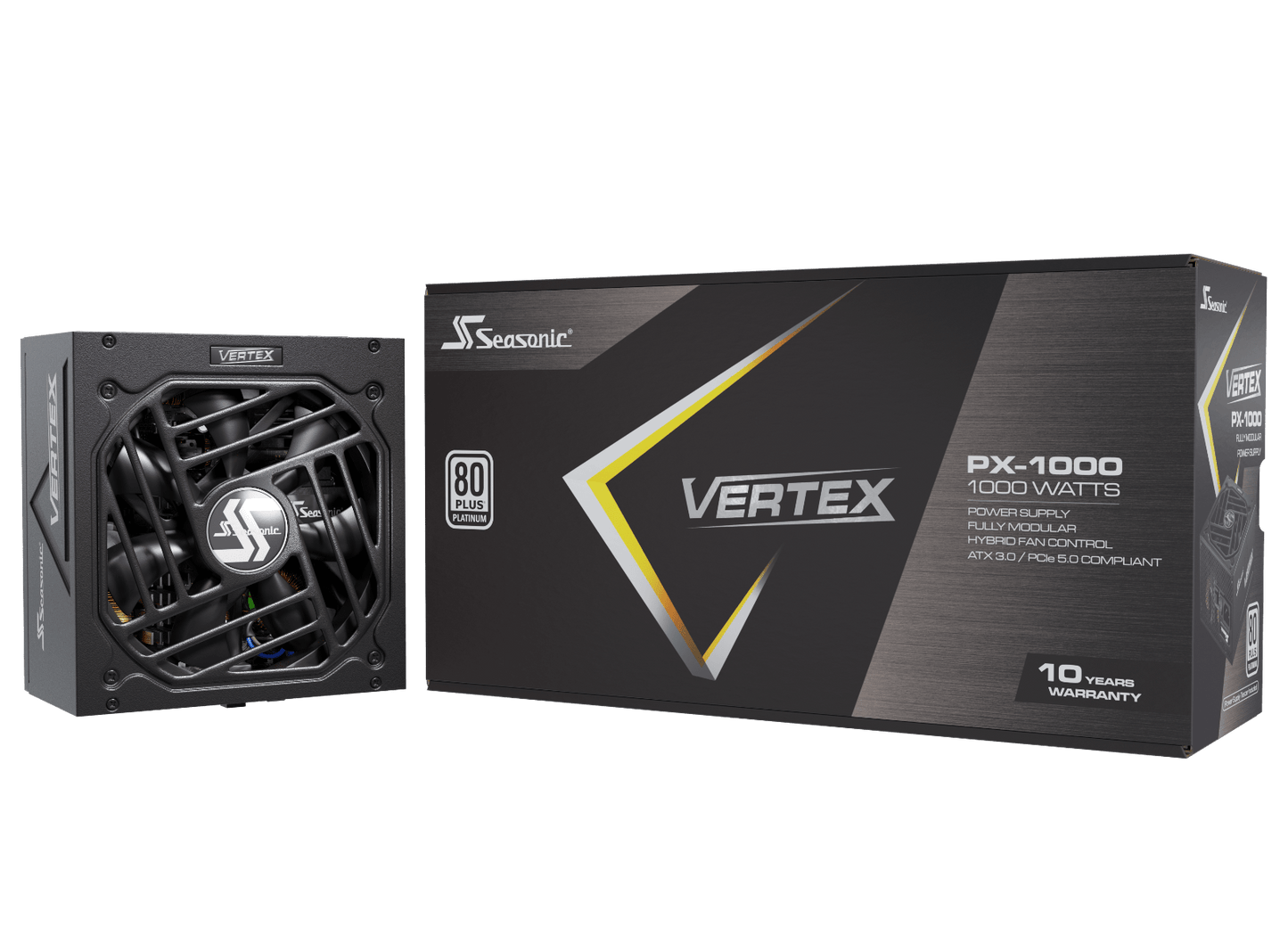 NNEDSZ VERTEX 1000W (PX - 1000) Platinum Fully Modular PSU ATX 3.0 - GearHaus