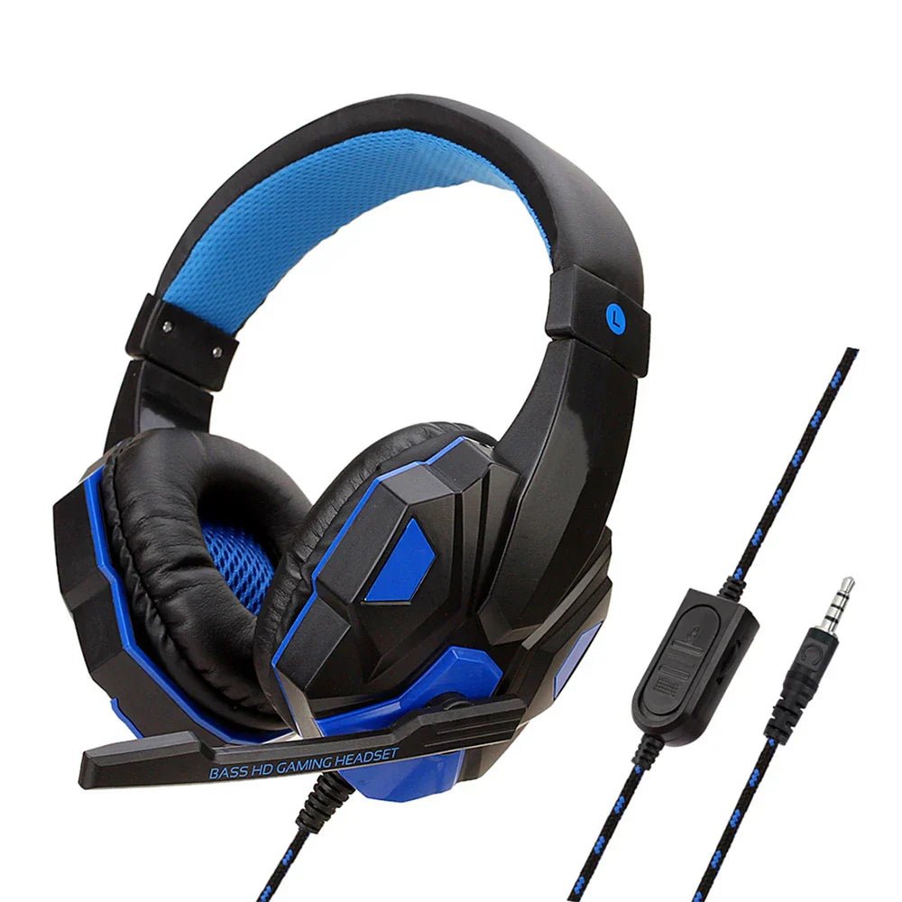 Wired Gaming Headset with Noise Cancelling Microphone - GearHaus
