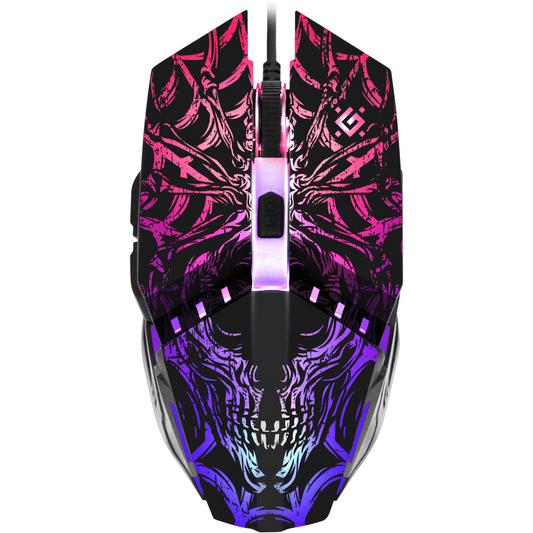 Mouse gaming cu fir Usb Defender, 2400 DPI, Negru (52670) - GearHaus