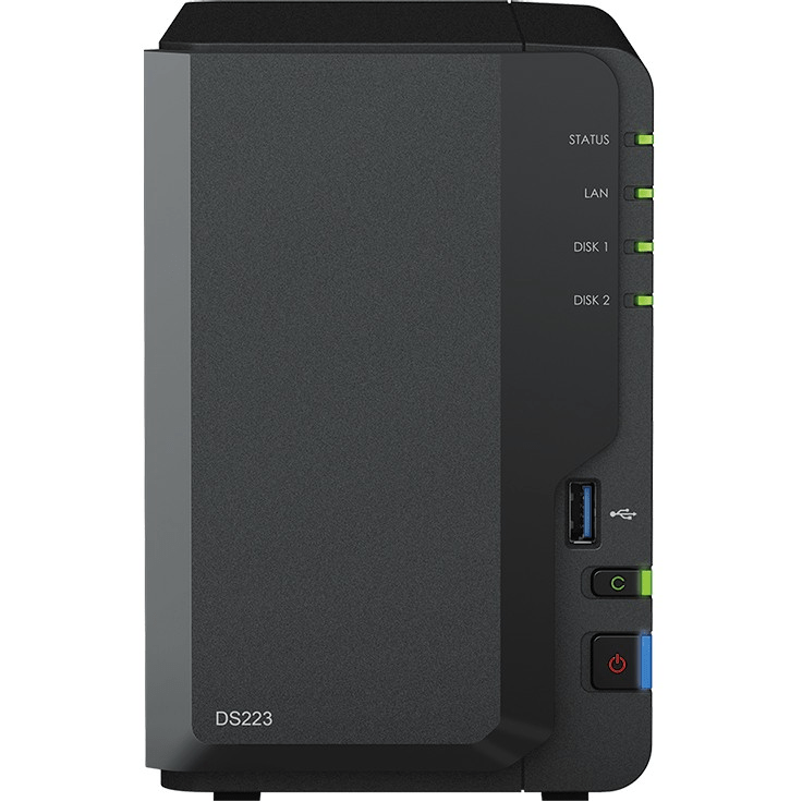 Synology DS223 2x SSD/HDD NAS (DS223) - GearHaus