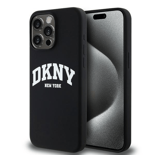 Zadný Kryt DKNY pre Apple iPhone 15 Pro Max čierny (DKHMP15XSNYACH) - GearHaus