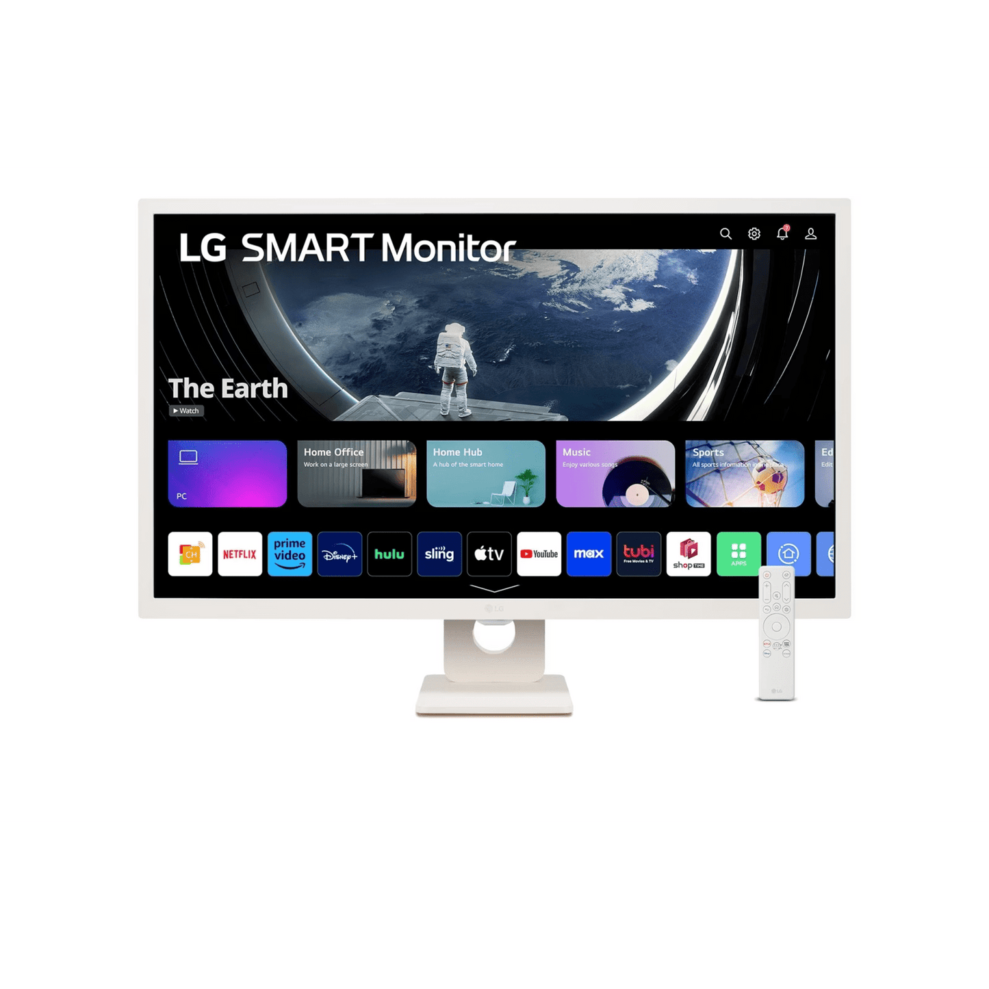 LG 31.5" 32SR50F - W Smart Monitor TV (32SR50F - W.AEU) - GearHaus