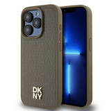 Zadný Kryt DKNY pre Apple iPhone 15 Pro Max hnedé (DKHMP15XPSHRPSW) - GearHaus