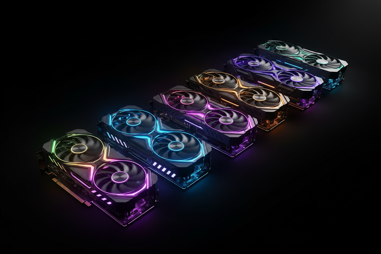 Graphics Cards Collection - No Text