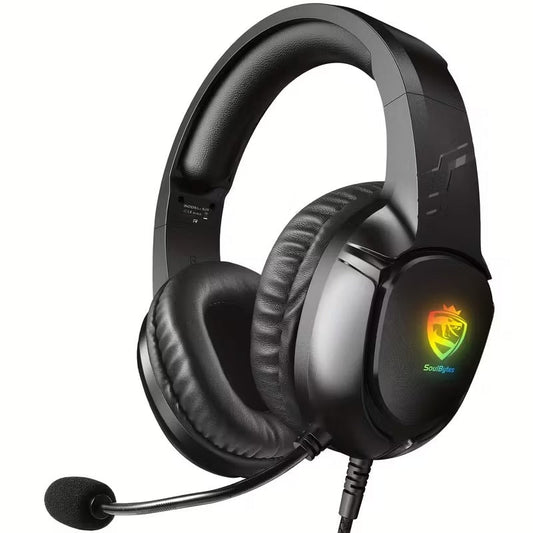 NNETM S20 Gaming Headset 50mm LED Mic - GearHaus