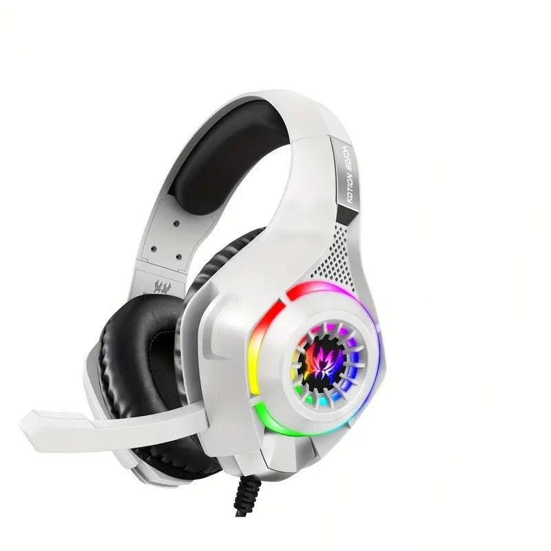 NNETM Gaming Headset with Mic & LED Lights - GearHaus
