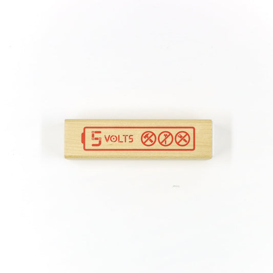 Wooden USB Power Bank - 2200mAh-2
