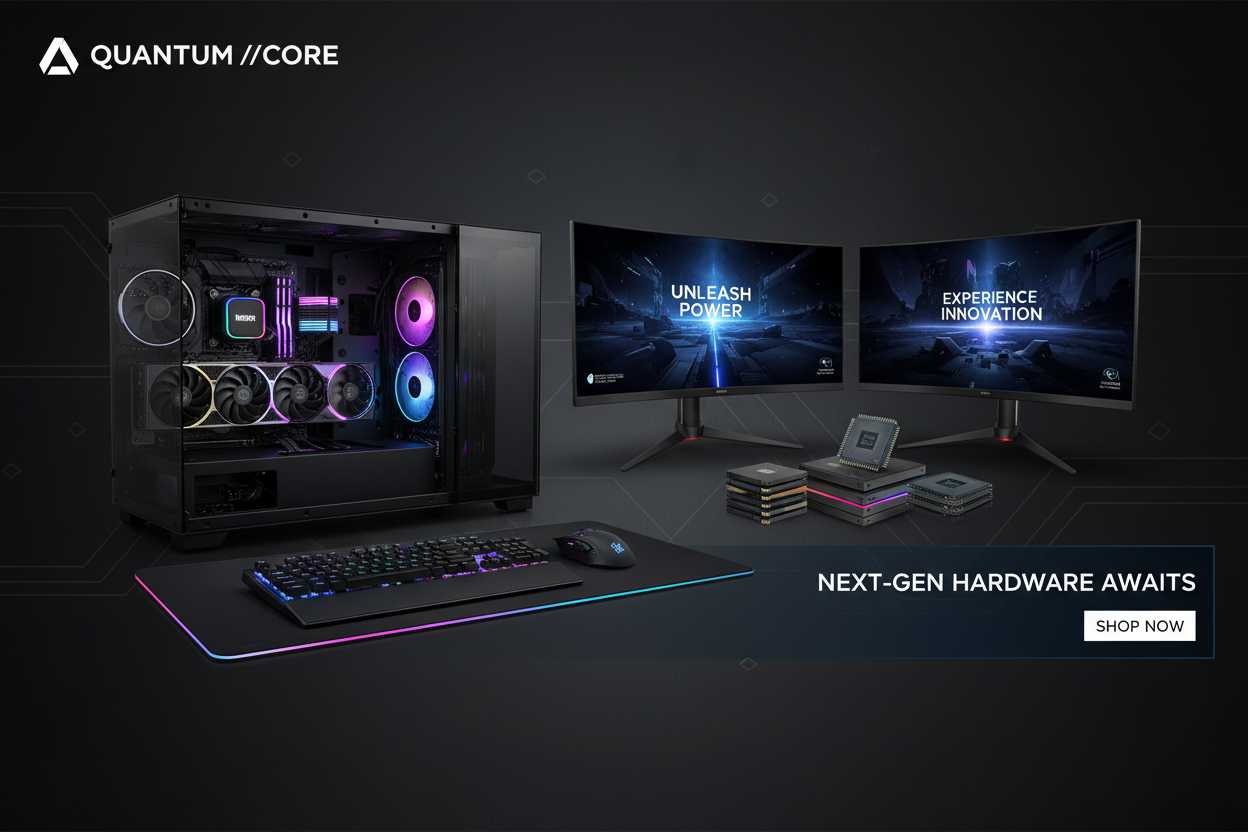 Premium Electronics Banner