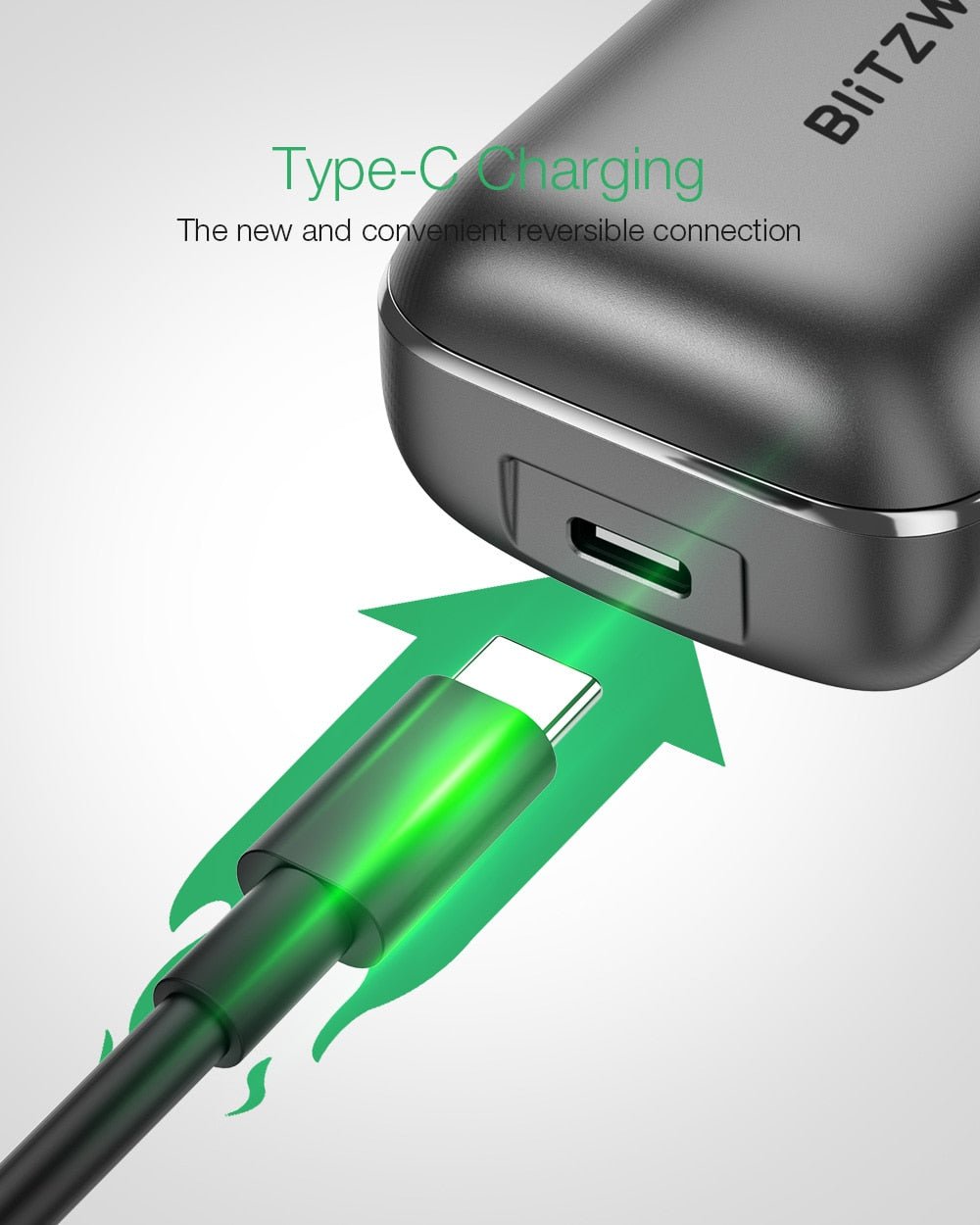 Long Handle bluetooth 5.0 TWS True Wireless Earphone Graphene Digital Display Bilateral Call Headset - GearHaus