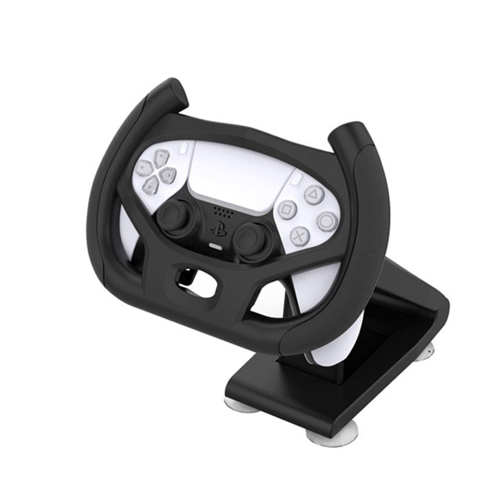 Racing Game Steering Wheel Bracket for PS5 Handle Steering Wheel Seat Frame for Playstation 5 Controller Ps5 Controller Holder - GearHaus
